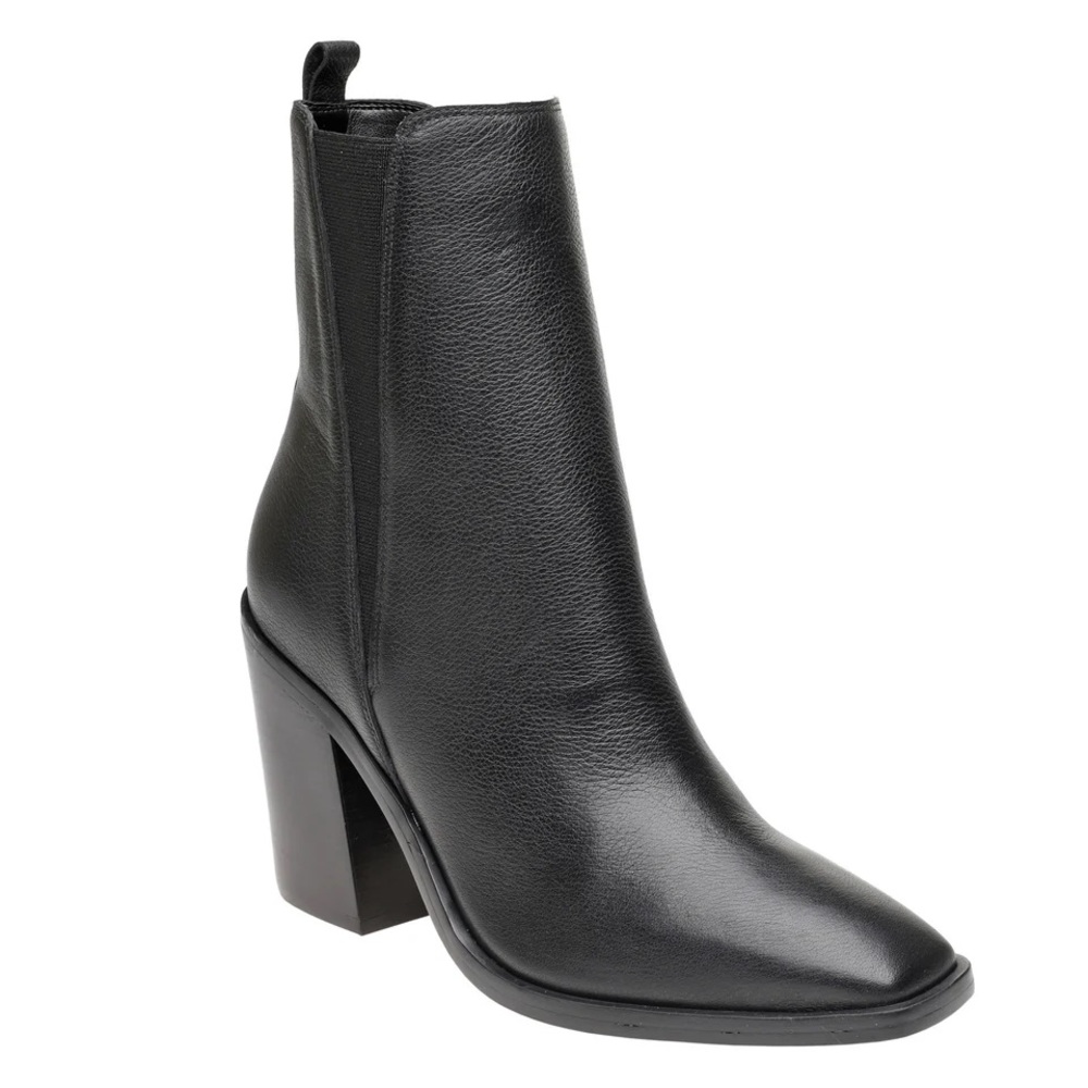 Marc Fisher Black Size 9 Kristie Heeled Bootie